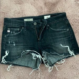 AG denim shorts